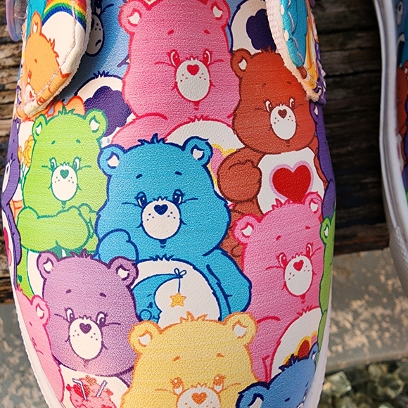 YRU 🧸 CARE BEARS Vegan Leather Sneakers - Picture 8 of 12